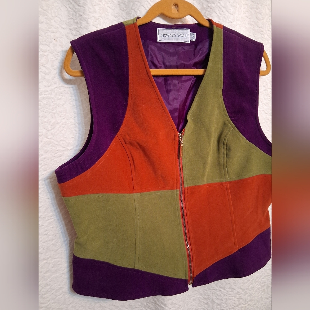 Howard Wolf Colorful Women's Vest